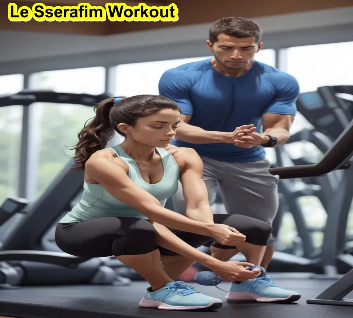 What is the Le Sserafim workout?
